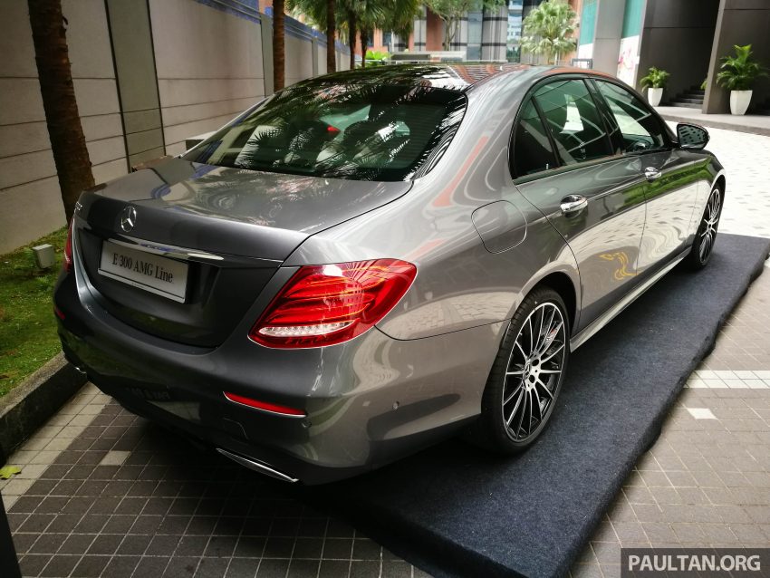 Mercedes-Benz E300 AMG Line 本地组装，预估价39万 71803