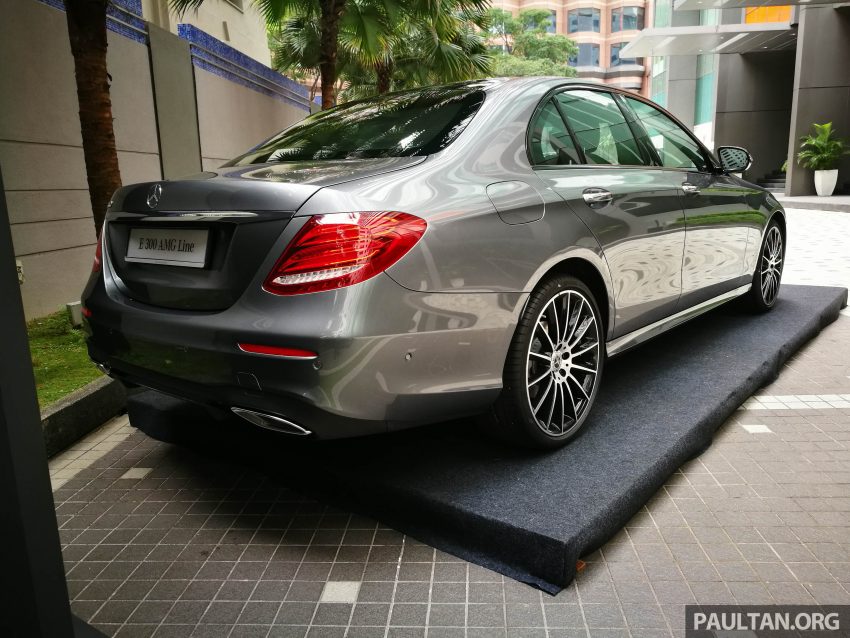 Mercedes-Benz E300 AMG Line 本地组装，预估价39万 71804