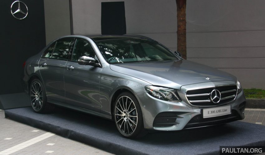 Mercedes-Benz E300 AMG Line 本地组装，预估价39万 71779