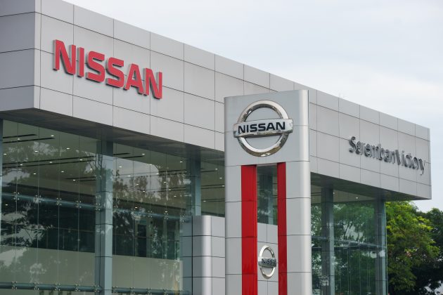 Nissan 水灾车主援助: 20%零件与工资折扣, 1年分期付款