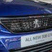 Peugeot 308 GTI 现身陈列室, 近期发布, 预估价RM 200K
