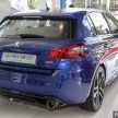 Peugeot 308 GTI 现身陈列室, 近期发布, 预估价RM 200K