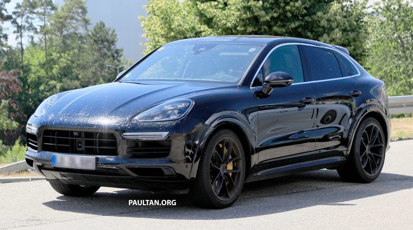 波子加入战围，Porsche Cayenne Coupe 无伪装上路测试 72267