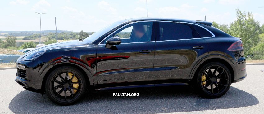 波子加入战围，Porsche Cayenne Coupe 无伪装上路测试 72269
