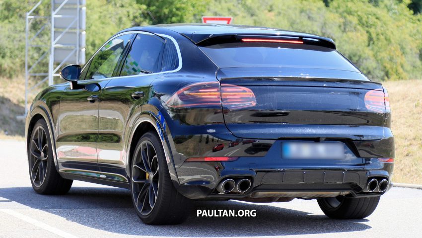 波子加入战围，Porsche Cayenne Coupe 无伪装上路测试 72275