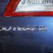 升级版 Subaru Outback 本地发布, 新增EyeSight安全科技