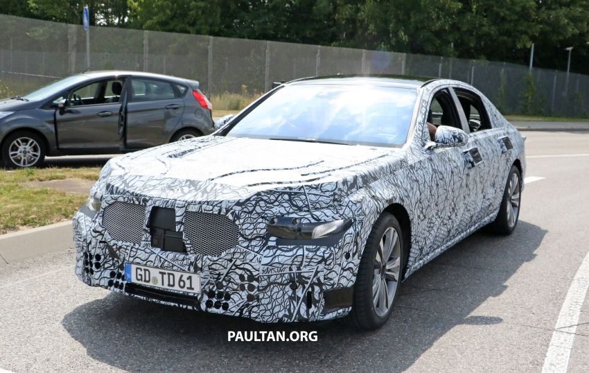全新大改款 Mercedes-Benz S-Class W223 路测谍照曝光 72167