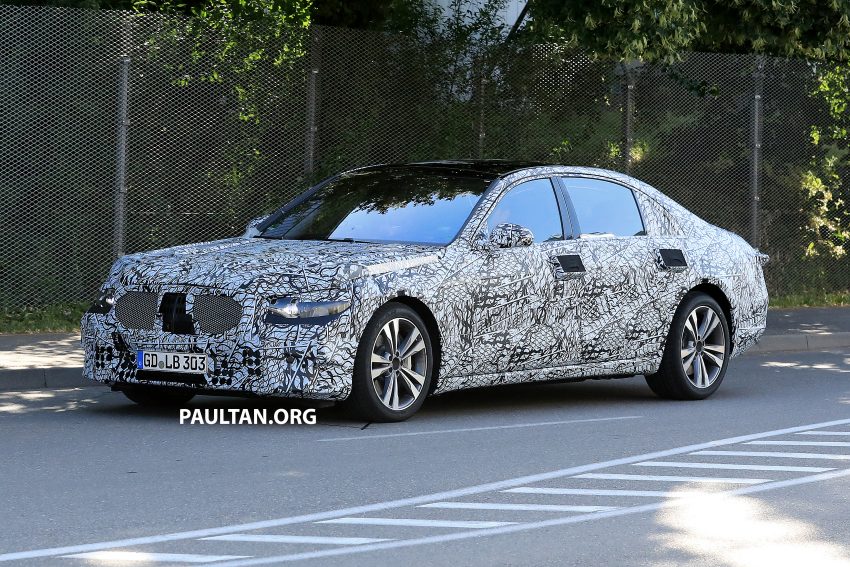 全新大改款 Mercedes-Benz S-Class W223 路测谍照曝光 72157
