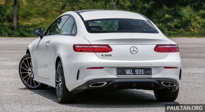 试驾：Mercedes-Benz E300 Coupe，嚣张跋扈的绅士 74371