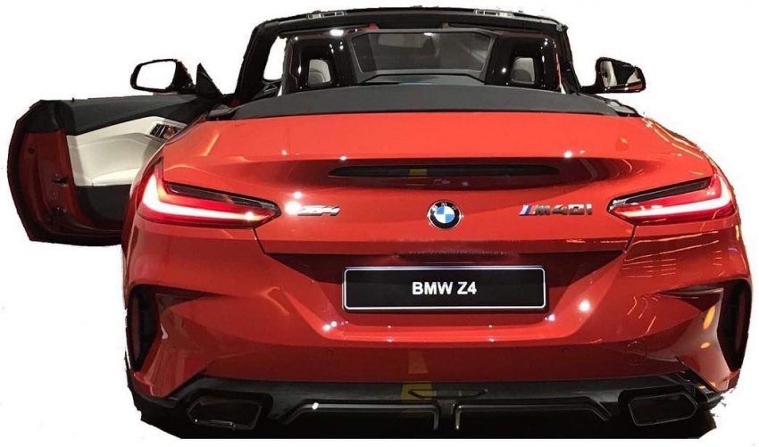 全新 BMW Z4 实车照提前泄漏, 8月23日美国加州全球首发 74225
