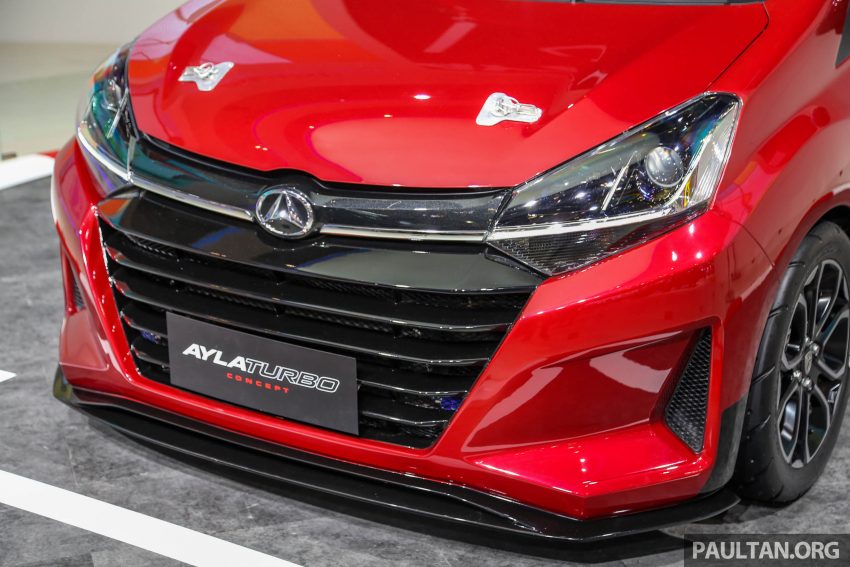 200匹马力的 Axia ？Daihatsu Ayla Turbo 现身印尼车展 73653