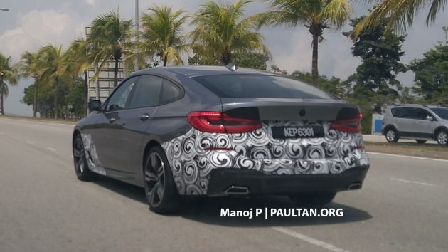 BMW 6 系列 GT 轻度伪装现身大马公路, 即将在本地上市?