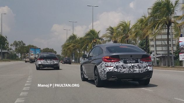 BMW 6 系列 GT 轻度伪装现身大马公路, 即将在本地上市?