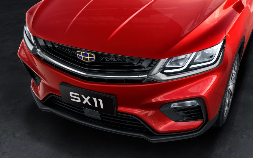 吉利 SX11，全新 B-Segment SUV，全新家族化设计语汇 73764