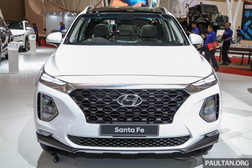 全新四代七座SUV，Hyundai Santa Fe 亮相印尼国际车展 73879