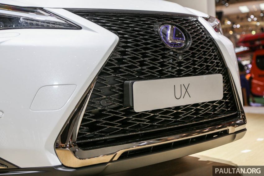 Lexus UX 现身印尼国际车展，全新SUV东南亚地区首秀 73782