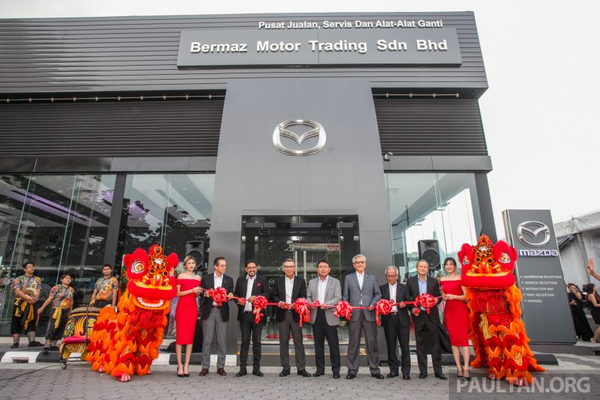 北马最大 Mazda 3S 中心之一，于槟岛 Jelutong 正式开张 74062