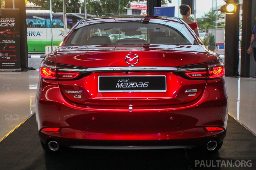 2018年式小改款 Mazda 6 登陆大马，更帅气外表，引擎重新调校，4个等级包括 Touring 车型，原厂较后公布新车价 73955