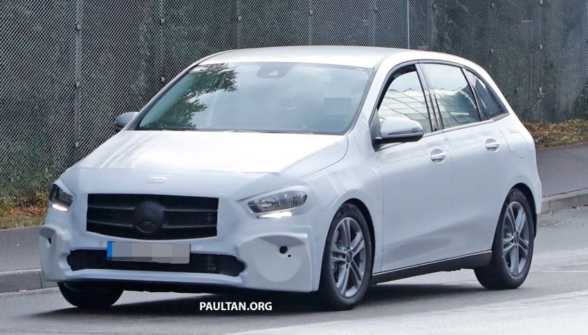 新车谍照：大改款 Mercedes-Benz B-Class W247 曝光 73750