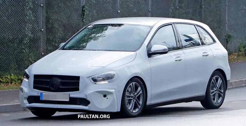 新车谍照：大改款 Mercedes-Benz B-Class W247 曝光 73751