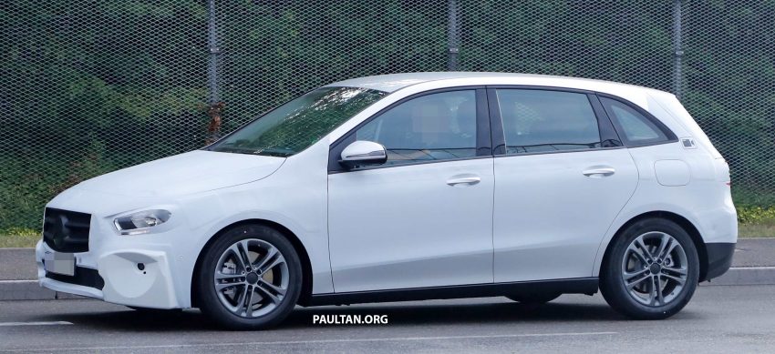 新车谍照：大改款 Mercedes-Benz B-Class W247 曝光 73754
