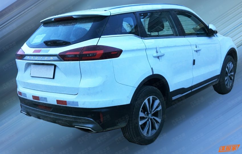 中国媒体流出更清晰谍照，Proton 首款 SUV 近距离看！ 73478