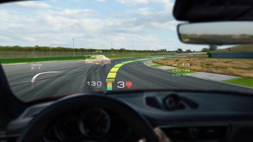 实现科幻电影情景，AR 技术结合车用 HUD 抬头显示器 76977