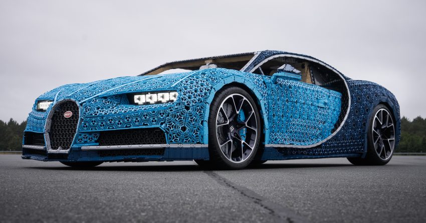 可上路行驶，实车比例 Lego 版 Bugatti Chiron 特别登场 75402