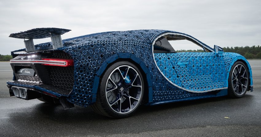 可上路行驶，实车比例 Lego 版 Bugatti Chiron 特别登场 75395