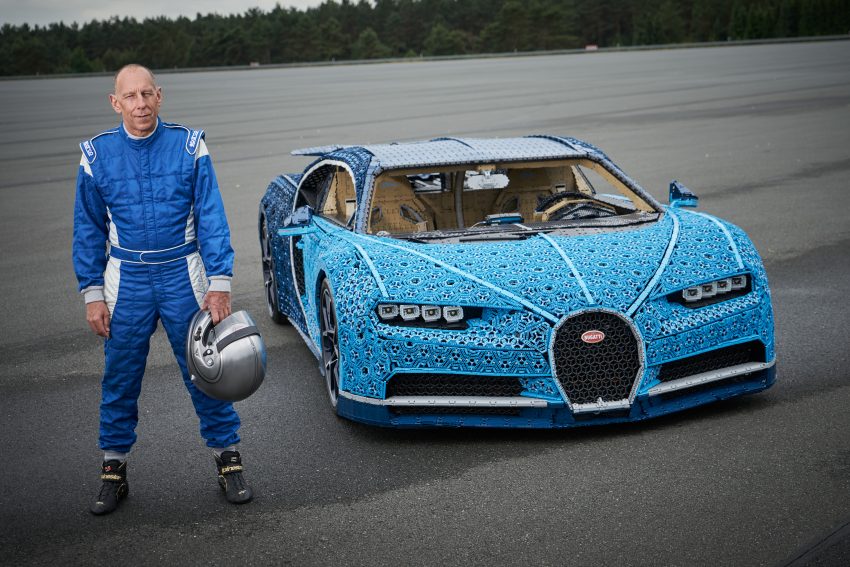 可上路行驶，实车比例 Lego 版 Bugatti Chiron 特别登场 75401