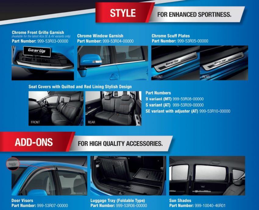 2018 Perodua Alza 小改款正式发布，售价从RM 51,490起 75461