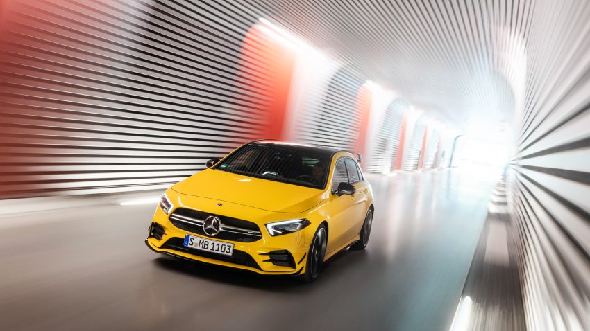 Mercedes-AMG A 35 官图发布，306匹马力，4.7秒破百 76439