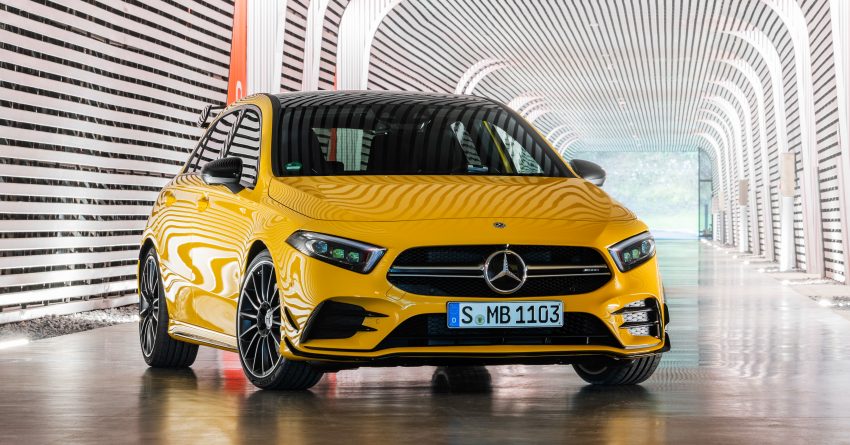 Mercedes-AMG A 35 官图发布，306匹马力，4.7秒破百 76440