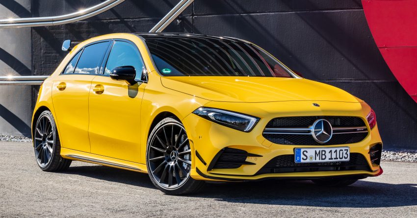 Mercedes-AMG A 35 官图发布，306匹马力，4.7秒破百 76441
