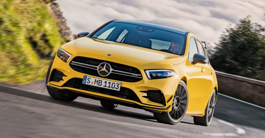 Mercedes-AMG A 35 官图发布，306匹马力，4.7秒破百 76455