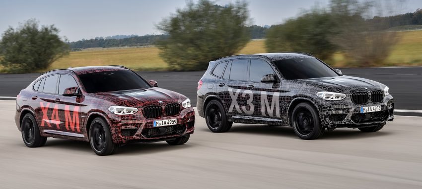 全新 BMW X3 M 与 X4 M 原型车发布，最大马力突破450匹 75814