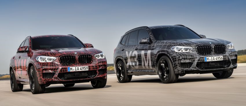 全新 BMW X3 M 与 X4 M 原型车发布，最大马力突破450匹 75815