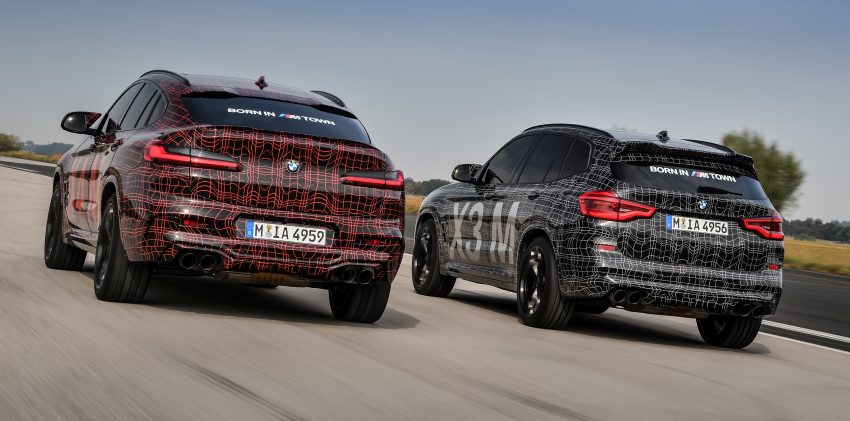 全新 BMW X3 M 与 X4 M 原型车发布，最大马力突破450匹 75816