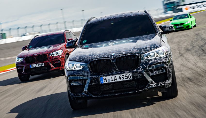 全新 BMW X3 M 与 X4 M 原型车发布，最大马力突破450匹 75817