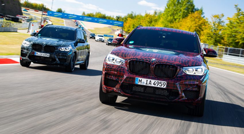 全新 BMW X3 M 与 X4 M 原型车发布，最大马力突破450匹 75821