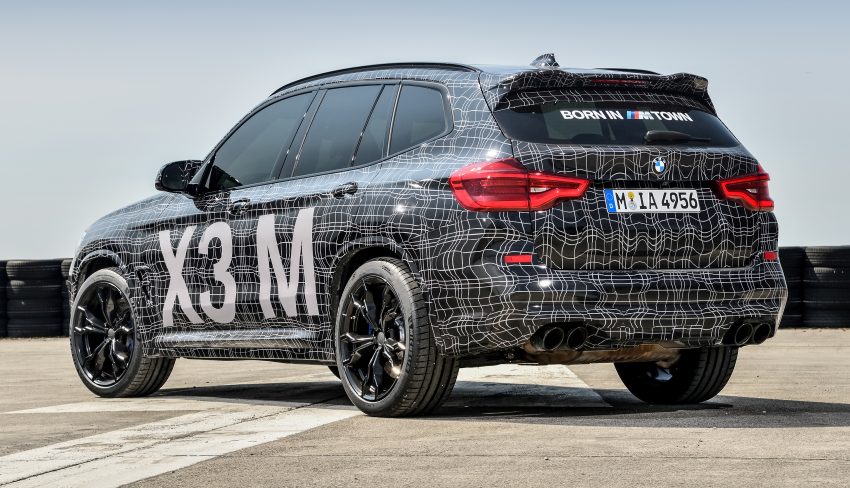 全新 BMW X3 M 与 X4 M 原型车发布，最大马力突破450匹 75826