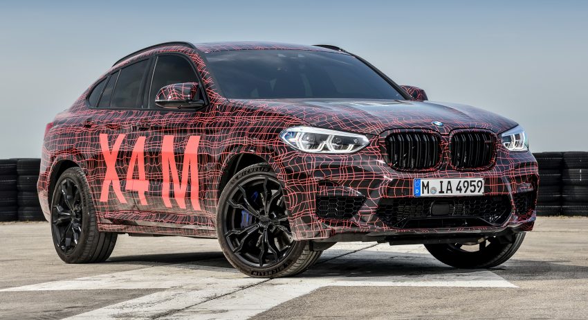 全新 BMW X3 M 与 X4 M 原型车发布，最大马力突破450匹 75832