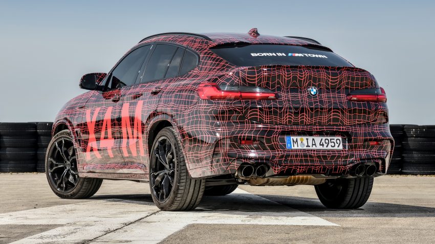 全新 BMW X3 M 与 X4 M 原型车发布，最大马力突破450匹 75833