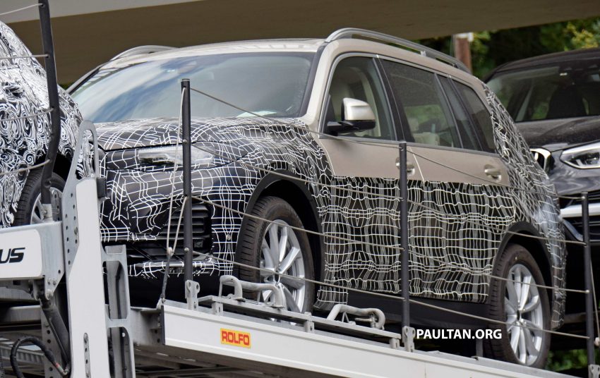 谍照：全新 BMW X7 内装布局曝光，采用2+2+2座椅设定 77153