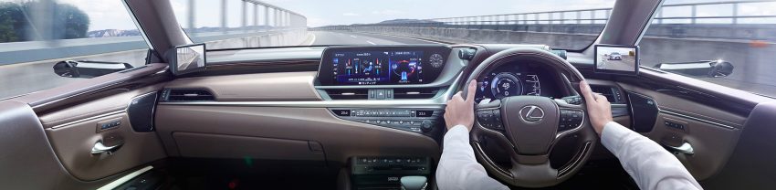 全新 Lexus ES 将搭载电子后视镜，10月开始供车主选配 75850