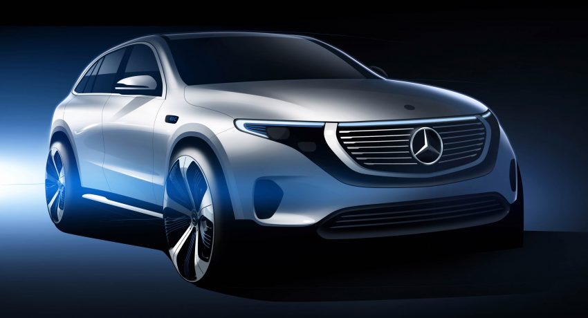 续航里程超过450公里，Mercedes-Benz EQC 全球首发 75585