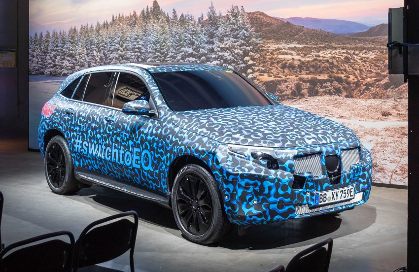 续航里程超过450公里，Mercedes-Benz EQC 全球首发 75617