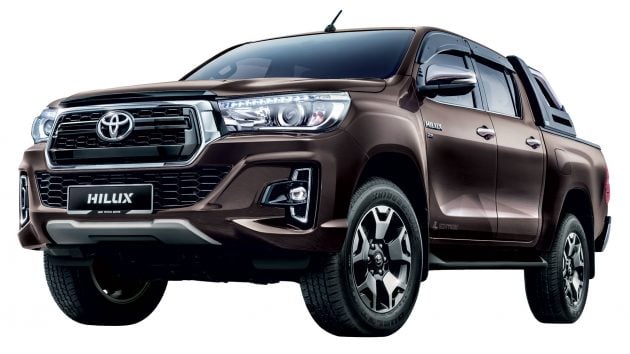 Toyota Hilux, Fortuner 与 Innova 小升级, 安全配备更完整