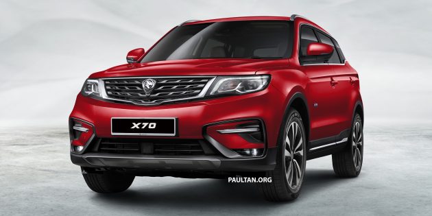 未发布已先热，首款SUV Proton X70 接获1万张新车订单