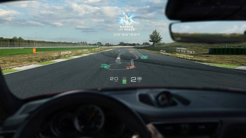 实现科幻电影情景，AR 技术结合车用 HUD 抬头显示器 76969